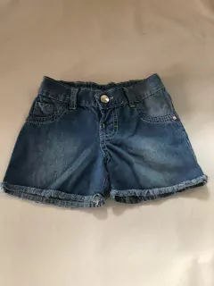 Short de jean azul. SPANKY. Talle 5 años. Mide 26 cm de cintura. - comprar online