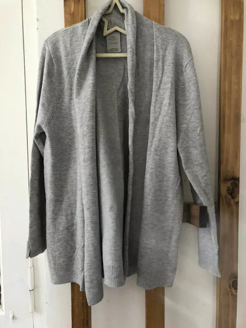 10A | Saco abierto gris. ZARA. Talle 10 años.
