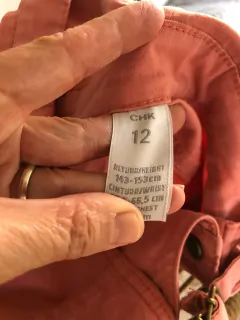 12A | Outlet- Jardinero rosa viejo. CHEEKY. Talle 12 años. Manchita. Ver foto. - comprar online