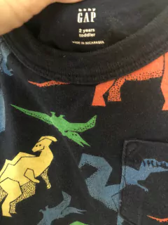Remera ML con dinos. GAP. 2 años. - comprar online