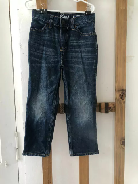5A | Jean azul recto. OSHKOSH. Talle 5 años.