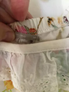 6M | Vestido de algodón floreado. MIMO. Talle M de bebé. 6 meses. - comprar online