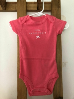 NUEVOS 3M | Dos bodys MC floreado y rosa. CARTERS. 3 meses. - Lo Canto • Moda Circular