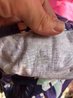 Enterito azul de algodón con flores. CARTERS. 24 meses. - comprar online