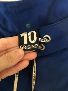 10A | Traje de baño azul, verde y celeste con cordón en la cintura. GRISINO. 10 años. en internet