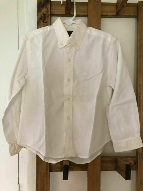 Camisa blanca ML. KEVINGSTON. Talle 6 años.