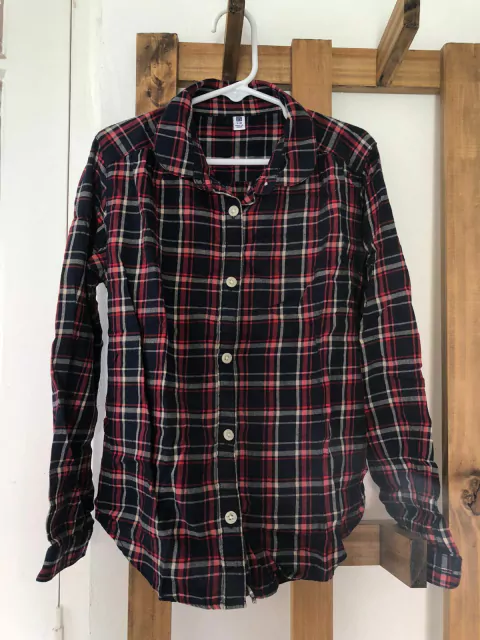 9A | Camisa ML a cuadros. UNIQLO. 9 años.