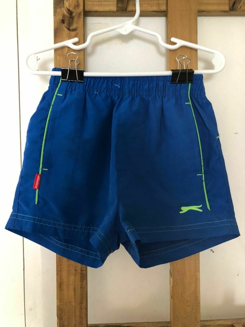 2/3A | Short azul finito. Slazenger. 2/3 años.