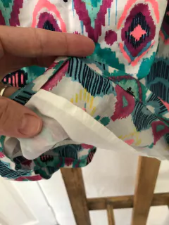 8A | Vestido en tonos celeste, turquesa y rosa. OLD NAVY. 8 años. - comprar online