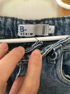 Pollera pantalón de jean. Buddies. Talle 8 años. - Lo Canto • Moda Circular