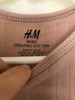Body MC rosa viejo. HYM. 18/24 meses. - comprar online