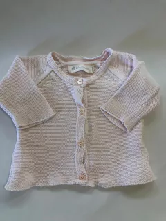 3M | Sweater rosa de hilo. BABY COTTONS. 3 meses. en internet