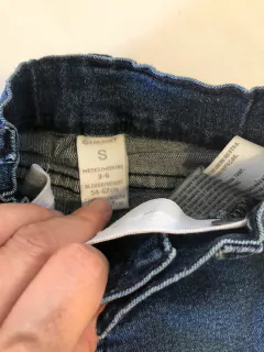 3M | Jean azul con volados al costado. CHEEKY. Talle S de bebé. 3 meses. - comprar online