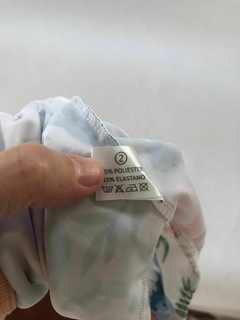 Traje de baño con flores. Mini Anima. Talle 2 de la marca: 4 a 8 meses. en internet