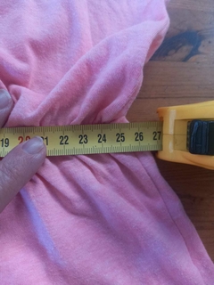 14A | Mono rosa de algodón. ELV. Talle 14. 26 cm de cintura sin estirar. en internet