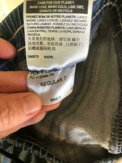 Jean celeste con elástico en la cintura. Denizen from LEVIS. Talle 7 años. - comprar online