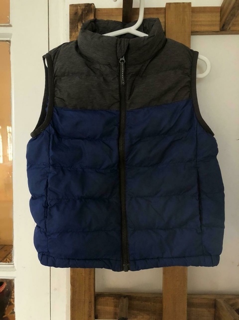 Outlet- Chaleco azul. UNIQLO. 2 años.