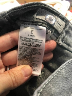 2A | Jean gris con elástico en la cintura. OLD NAVY. 2 años. en internet