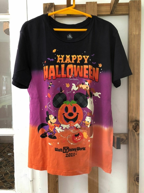 14A | Remera gris MC Halloween. DISNEY. 14 años.