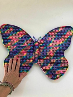 Juguete- Pop it grande mariposa multicolor. - comprar online