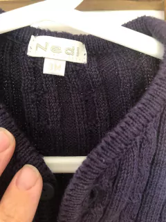 Saco azul con botones. NEDI. 3 meses. - comprar online