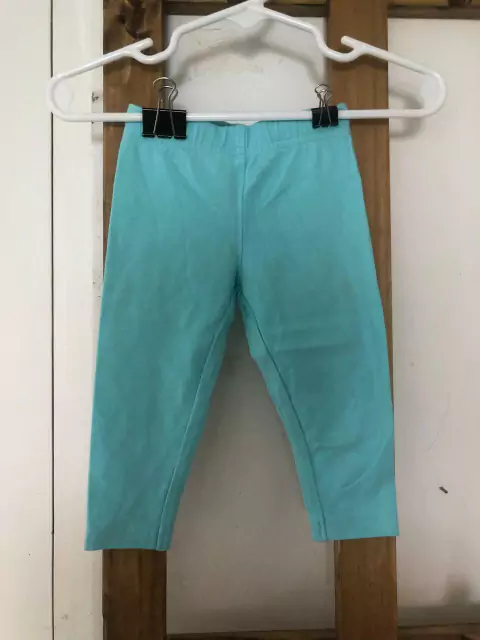6M | Pantalón de algodón turquesa. CARTERS. 6 meses.