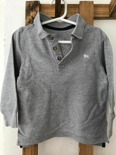 Remera ML gris chomba. OLD NAVY. Talle 3 años. en internet