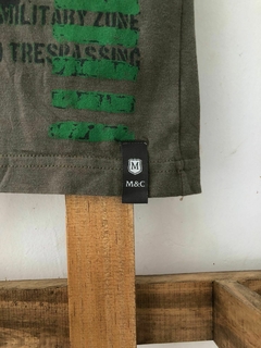 3A | Remera verde MC "36". MIMO. Talle 3 años. - comprar online