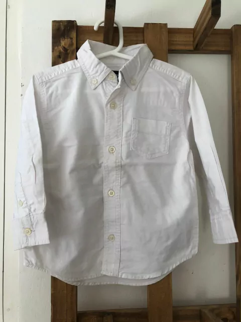 3A | Camisa blanca ML. CARTERS. 3 años.