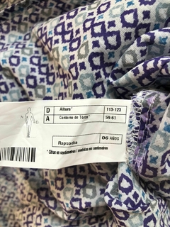 6A | Vestido ML azul y gris. RAPSODIA. Talle 6 años. Ver etiqueta con medidas. La tela es finita. en internet
