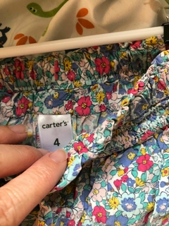Short flores finito. CARTERS. 4 años. - comprar online