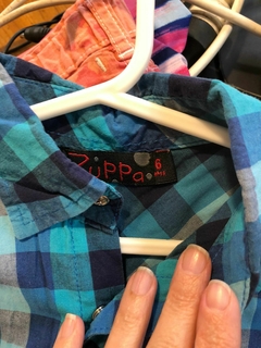 6A | Camisa MC a cuadros. ZUPPA. Talle 6 años. - comprar online