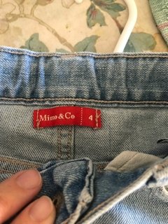 4A | Pollera de jean con aplique. MIMO. Talle 4 años. - comprar online