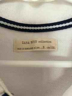 Chombo blanca MC. ZARA. 5 años. - comprar online