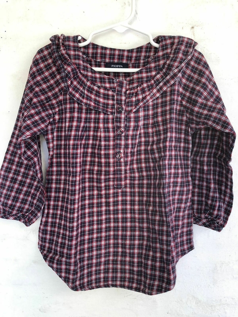 Camisa ML a cuadros. PIOPPA. 4 años.