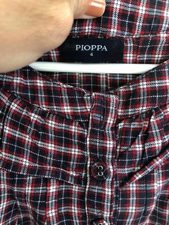 Camisa ML a cuadros. PIOPPA. 4 años. - comprar online