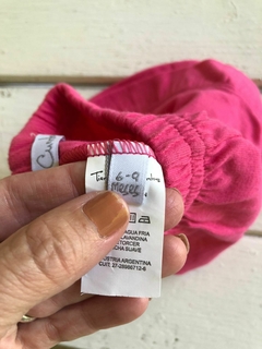 6M | Short de algodón con volado fucsia. Tierra de cuentos. 6 meses. en internet