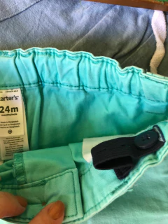 24M | Short verde agua. CARTERS. 24 meses. Con elástico regulable en la cintura. - comprar online