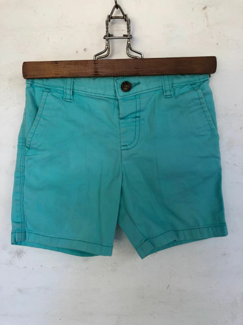 24M | Short verde agua. CARTERS. 24 meses. Con elástico regulable en la cintura.