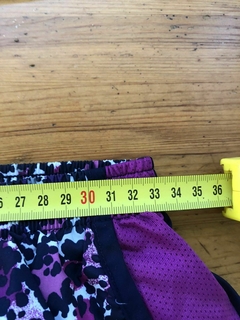Short deportivo estampado violeta. NIKE. Talle S. en internet