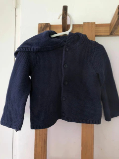 Sweater de hilo con capucha y botones. CARTERS. 18 meses. - comprar online
