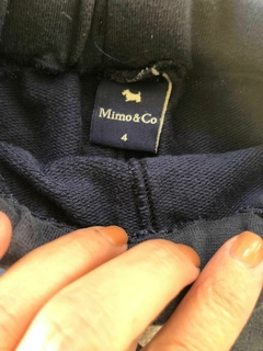 4A | Outlet. Short azul de algodón. MIMO. 4 años. - comprar online