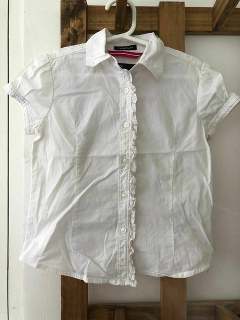 Outlet- Camisa MC blanca. GAP. 4/5 años.