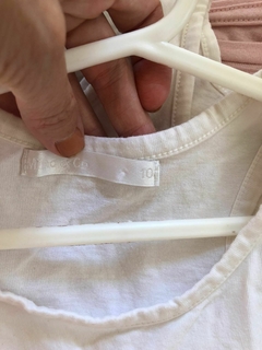 10A | Musculosa blanca con moño. MIMO. Talle 10 años. - comprar online