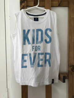 8A | Musculosa blanca y letras Kids for Ever. MIMO. 8 años. - comprar online