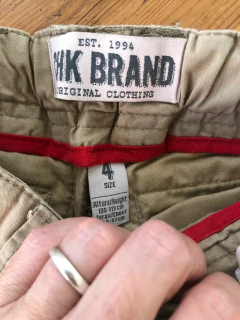 Pantalón cargo beige. CHEEKY. 4 años. - comprar online