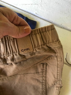 Pantalón beige con elástico y puños. CHEEKY. 10 años. - comprar online