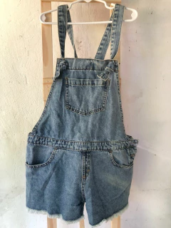 Jardinero de jean. LE UTHE. Talle 14 años. - comprar online