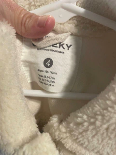 4A | Saco peluidio blanco c/ botones. CHEEKY. 4 años - comprar online