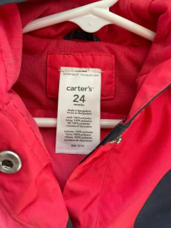 24M | Campera vaquita de San Antonio finita con capucha. CARTERS. 24 meses. - comprar online